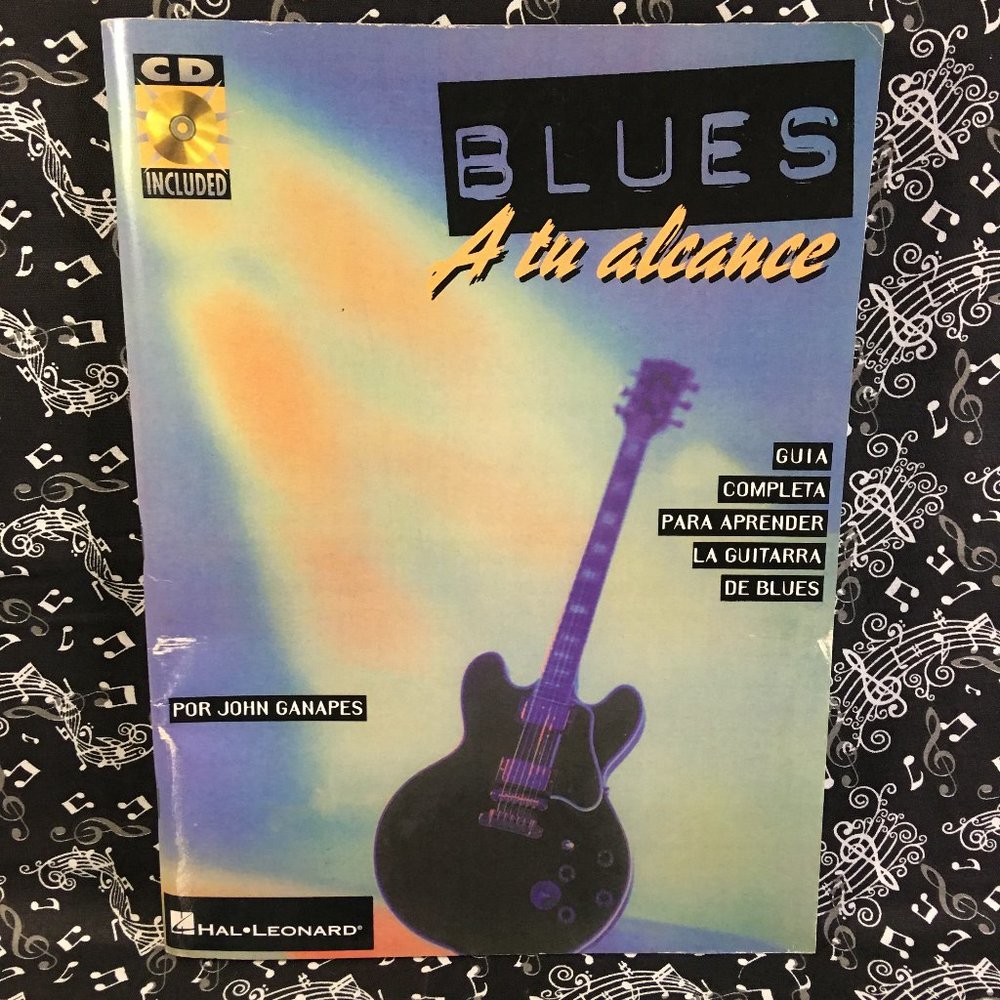 Hal Leonard Blues A tu Alcance Music Book in Spanish